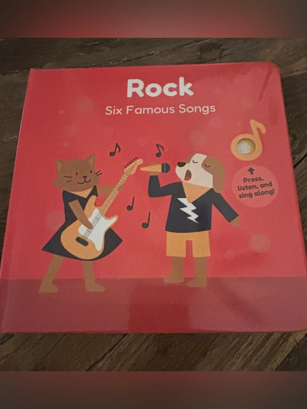 Cali’s Books Musical Board Book: 6 rock songs